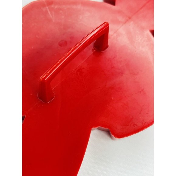 Vintage 5” Gingerbread Man Clown Tupperware Cookie Imprint Cutter With Handle - Picture 5 of 5